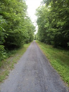 One of my first-rides on the Cumberland Valley Rail Trail on June 29, 2013.